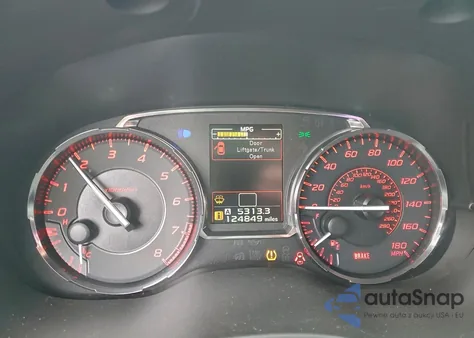 2016 Subaru Wrx z USA, uszkodzony, nr VIN JF1VA1B67G9833896